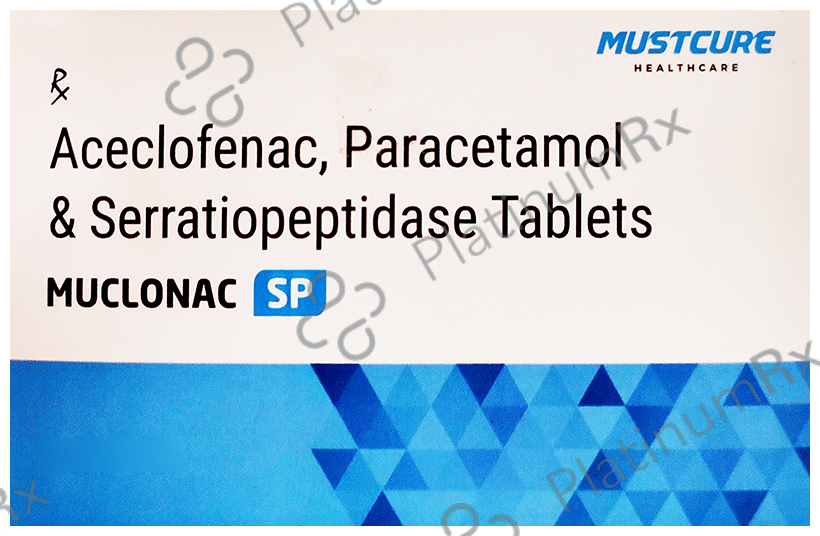 Muclonac SP 100mg/325mg/15mg Tablet