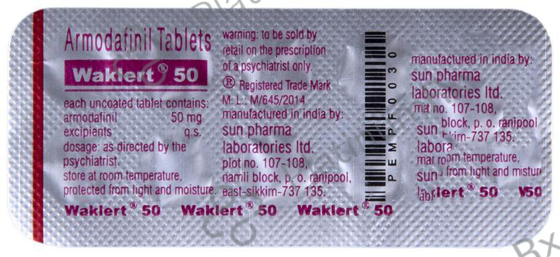 Waklert 50 Tablet