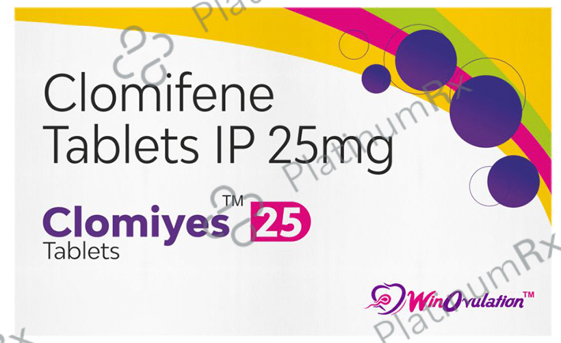 Clomiyes 25mg Tablet