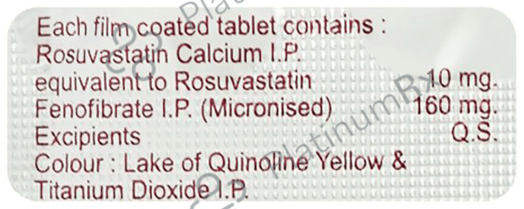 Rosuson F 10/160mg Tablet 10s