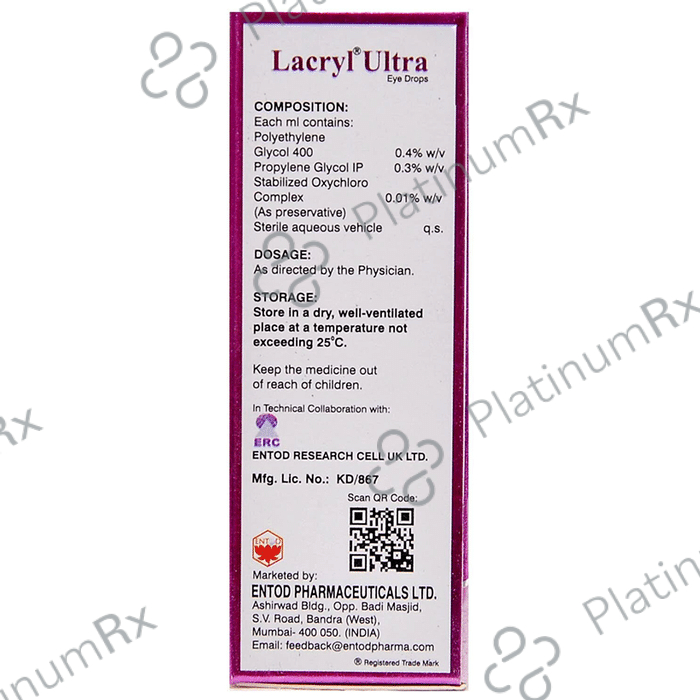 Lacryl Ultra Eye Drop 10ml