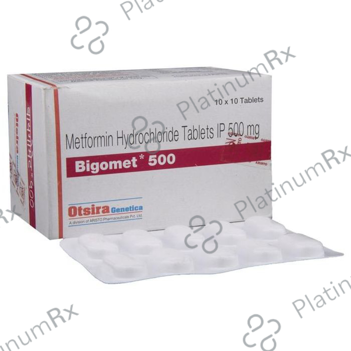 Bigomet 500mg Tablet 10s