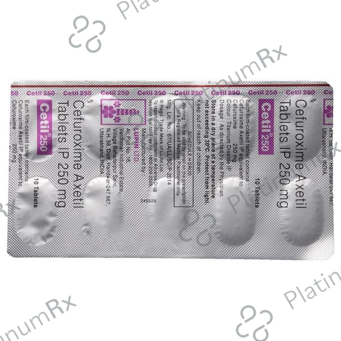 Cetil 250mg Tablet 10s