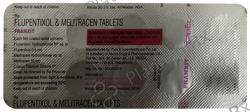 Franxit 0.5 mg/10 mg Tablet