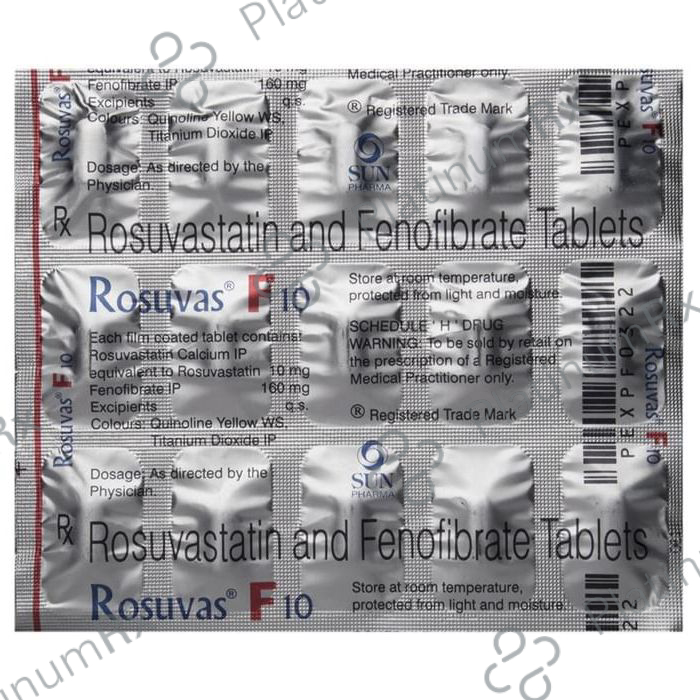 Rosuvas F 10/160mg Tablet 15s