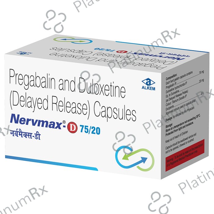 Nervmax-D 75/20 Capsule DR