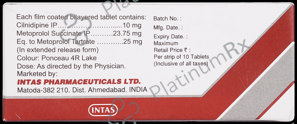 Cilny M 10mg/25mg Tablet