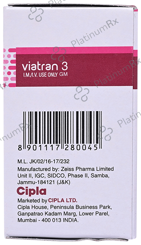 Viatran 2000mg/1000mg Injection