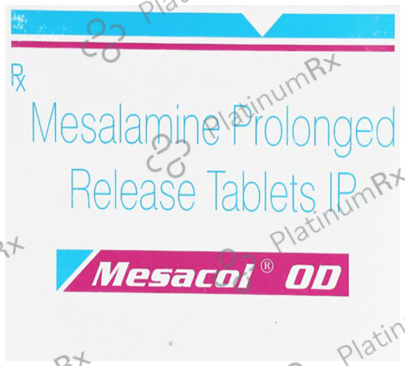 Mesacol OD 1200mg Tablet PR 15s