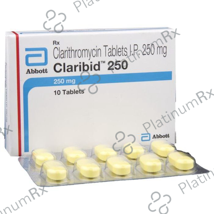 Claribid 250mg Tablet 10s