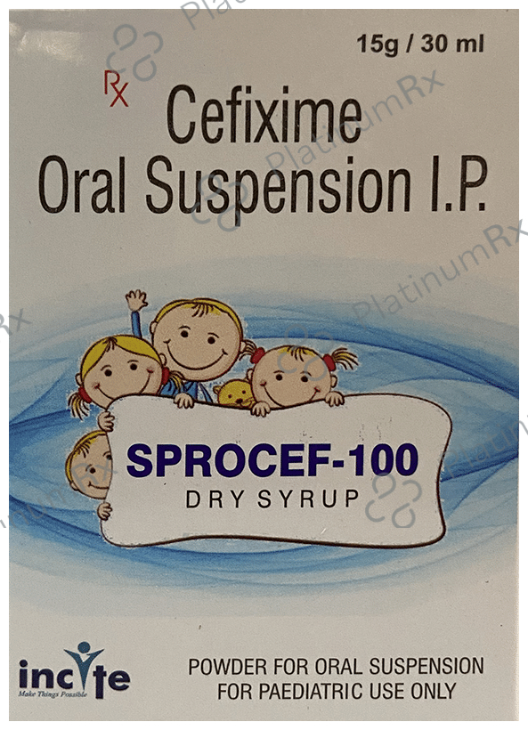 Sprocef 100 Dry Syrup