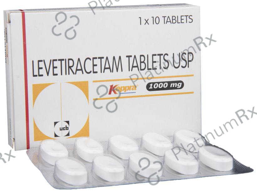 Keppra 1000mg Tablet 10s