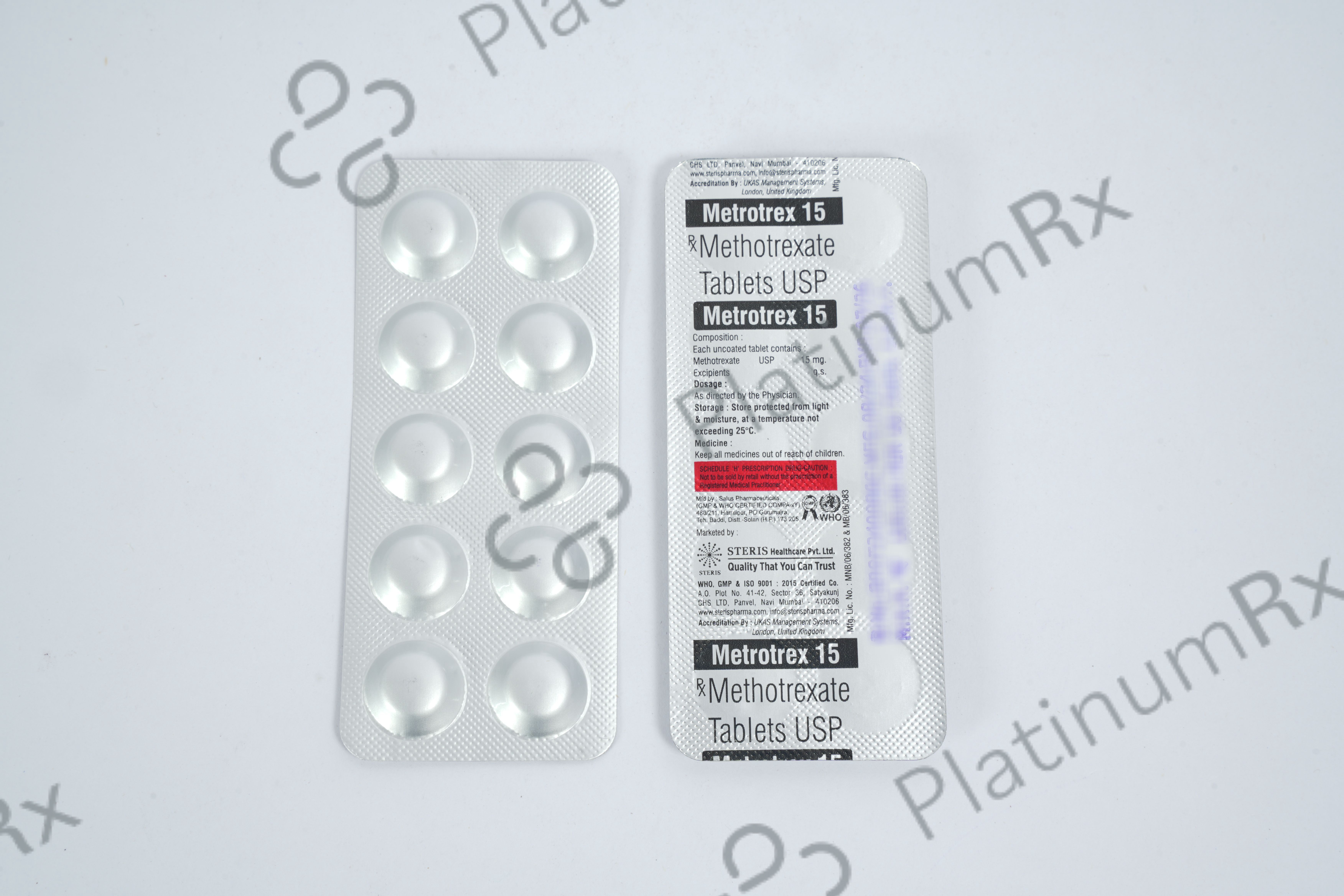 Metrotrex 15mg Tablet 10s