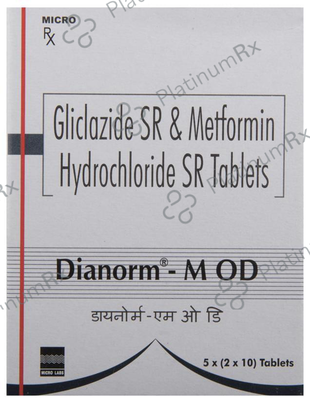 Dianorm-M OD Tablet SR 10 Tablet SR