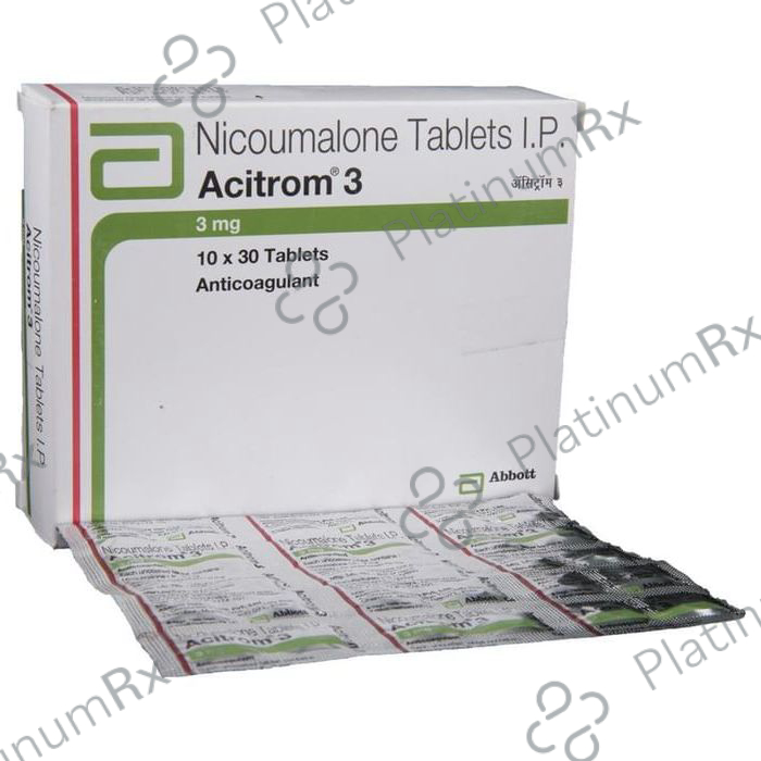 Acitrom 3mg Tablet 30s