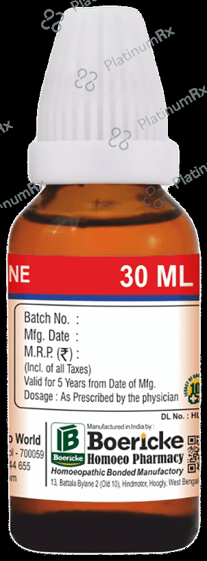 Boericke Nux Vomica Mother Tincture (30ml Each) Q 1 Bottle