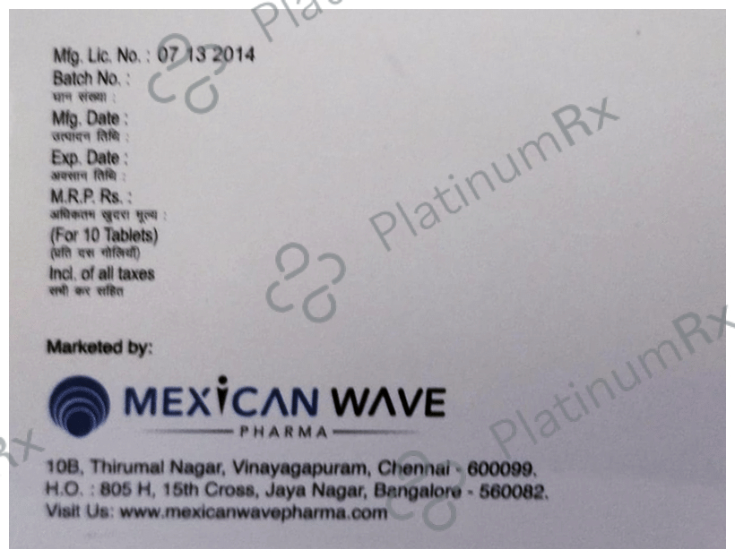 Mexbose MF Tablet SR