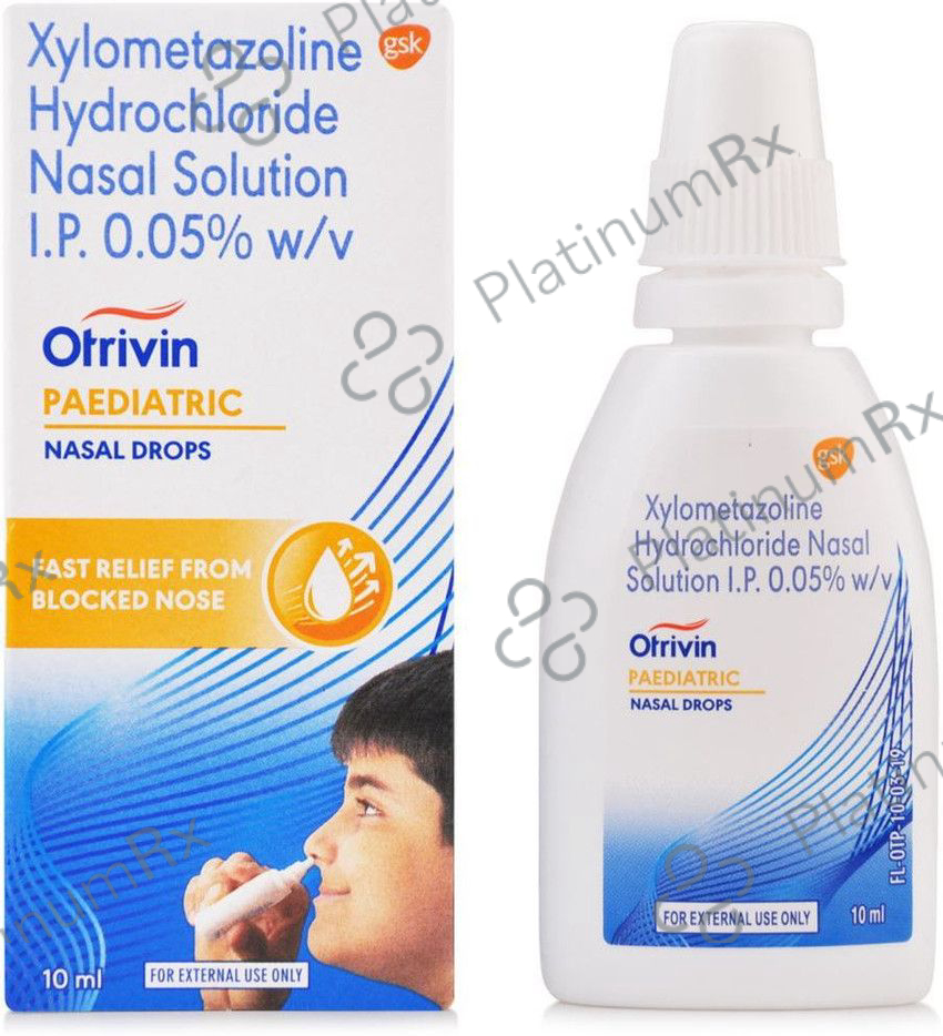 Otrivin paediatric Oxy Nasal drops 10ml