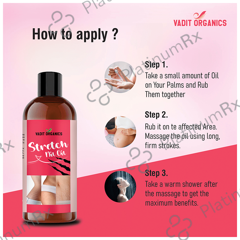 Vadit Organics Stretch Nil Oil 100 ml
