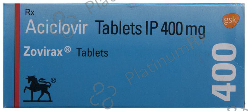 Zovirax 400mg Tablet 10s