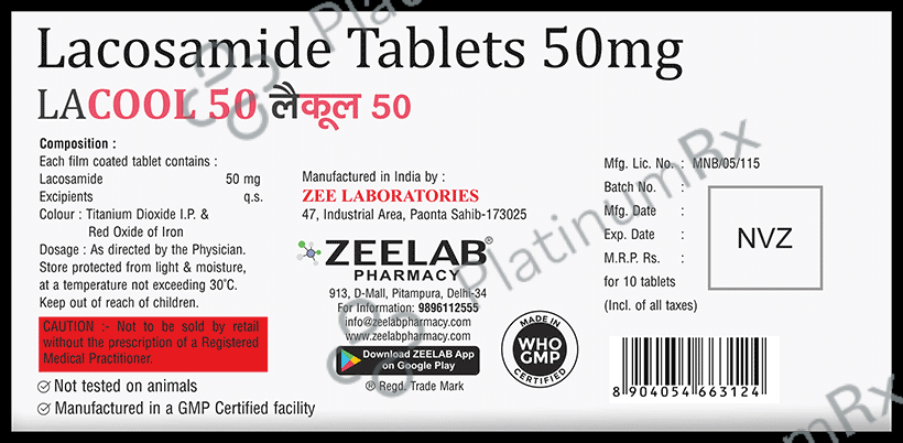 Lacool 50 Tablet