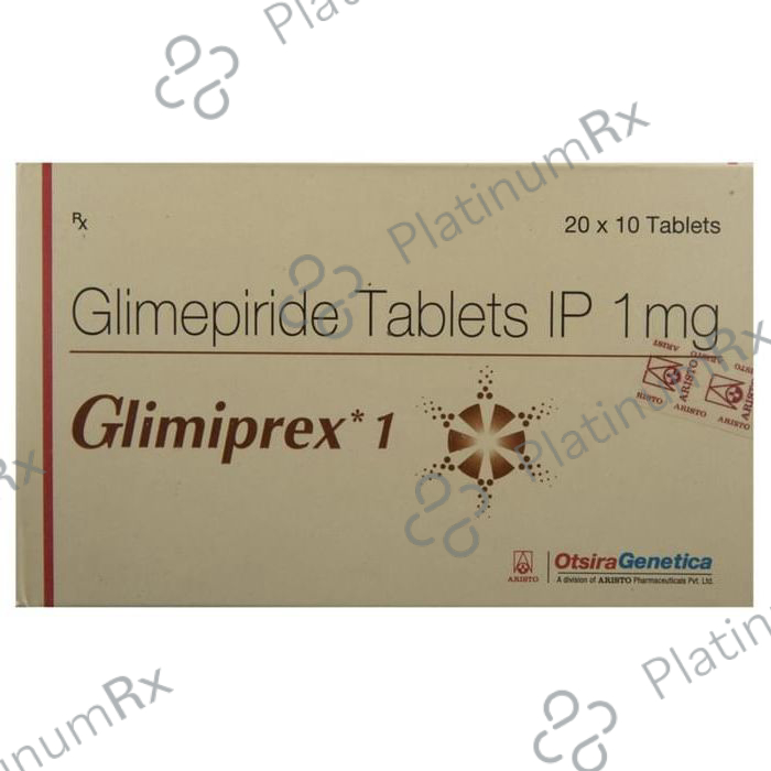 Glimiprex 1mg Tablet 10s