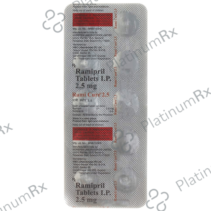 Ramicure 2.5mg Tablet 10s