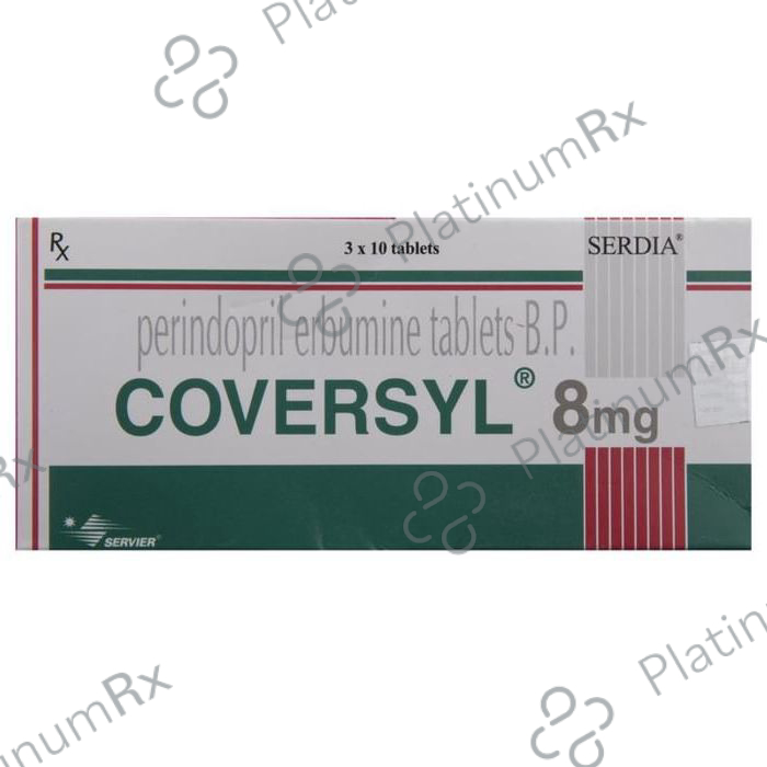 Coversyl 8mg Tablet 10s