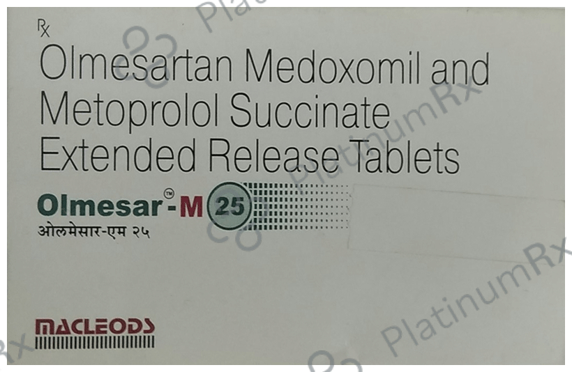 Olmesar M 25 23.75/20mg Tablet ER 15s