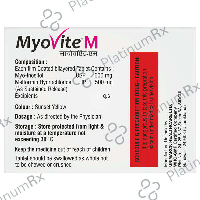 Myovite M Tablet SR 10s