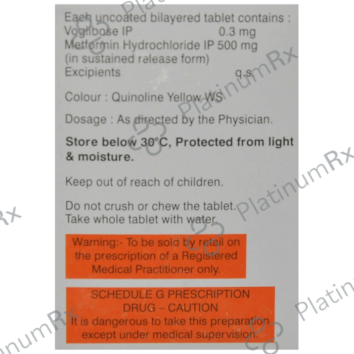 Gluconorm-V 0.3 Tablet SR