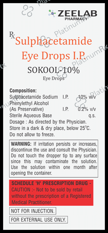 Sokool 10% Eye Drop
