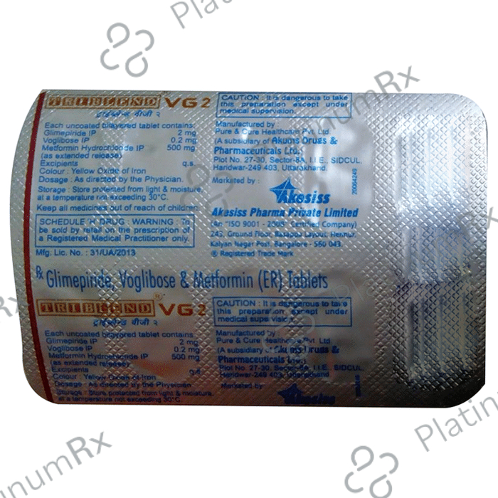 Triblend VG 2/500/0.2mg Tablet ER 10s