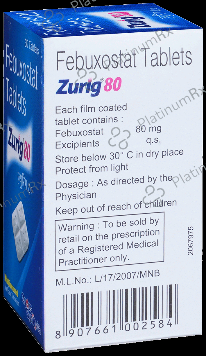 Zurig 80 Tablet