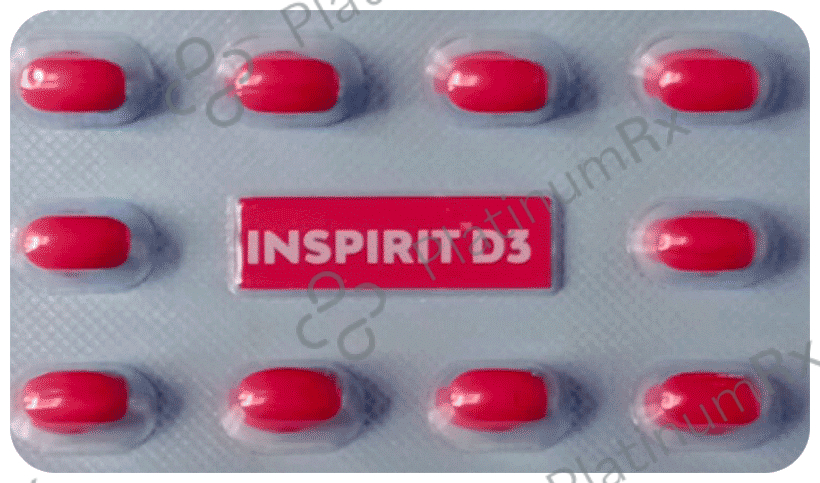 Inspirit D3 Soft Gelatin Capsule