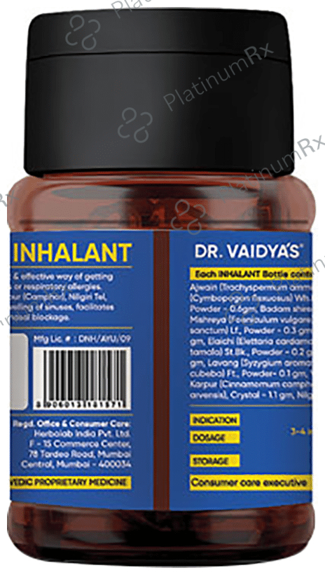 Dr. Vaidya's Inhalant (10gm Each)