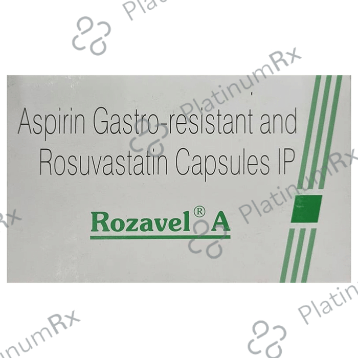 Rozavel A 75/10mg Capsule 10s