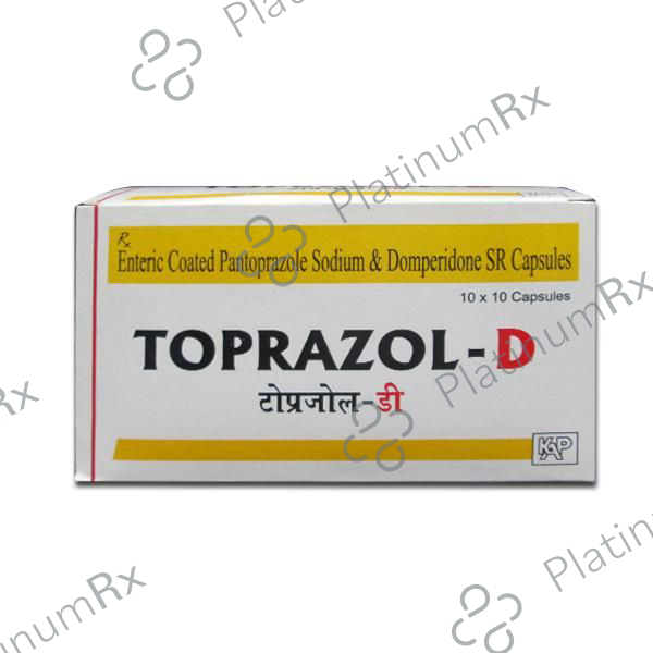 Toprazol D 30/40mg Capsule 10s