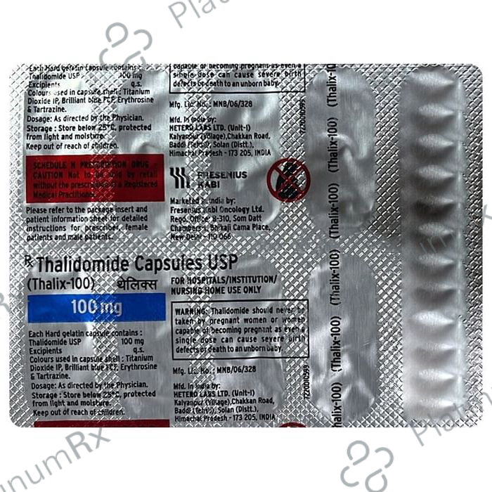 Thalix 100mg Capsule 10s