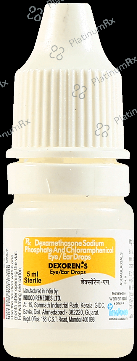 Dexoren S Eye/Ear Drops 5ml