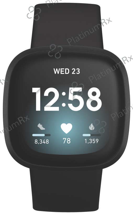 Fitbit Versa 3 Health & Fitness Smartwatch Black