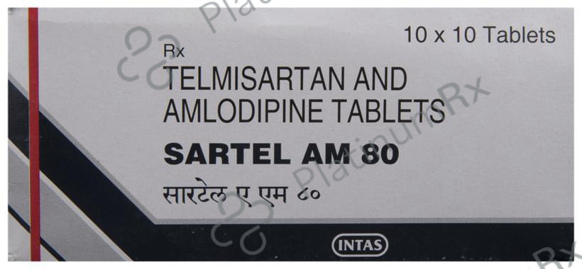 Sartel AM 80 Tablet