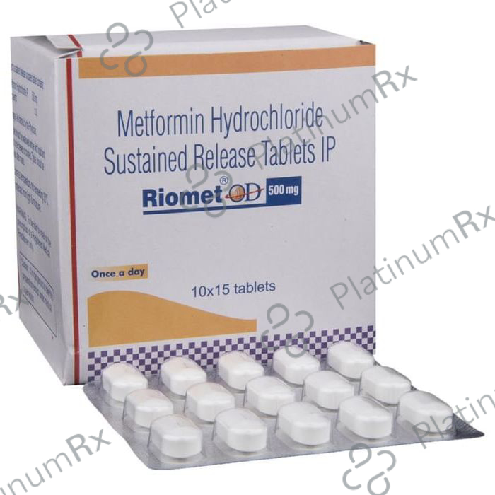 Riomet OD SR 500mg Tablet 15s
