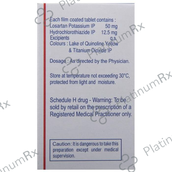 Covance D 50/12.5mg Tablet 10s