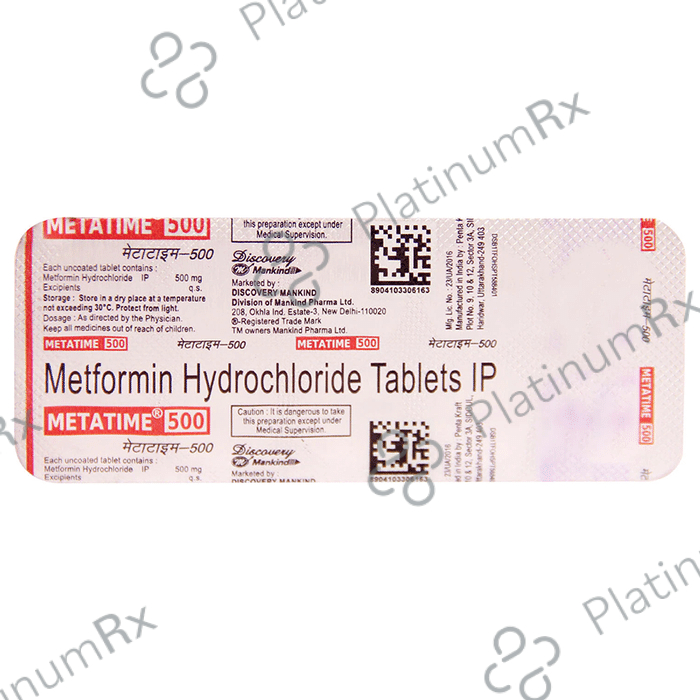 Metatime 500 Tablet 10 Tablet