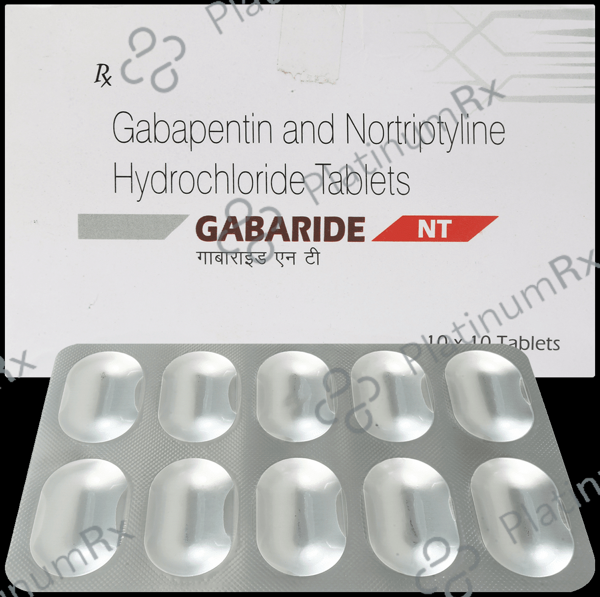 Gabaride NT 400 mg/10 mg Tablet
