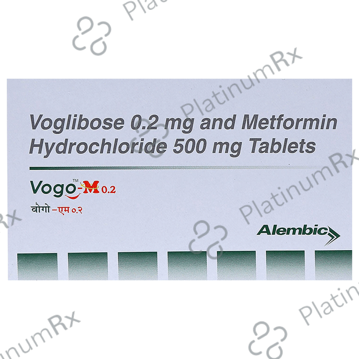 Vogo M 500/0.2mg Tablet 10s
