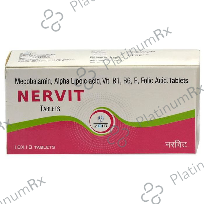 Nervit 500mcg Tablet