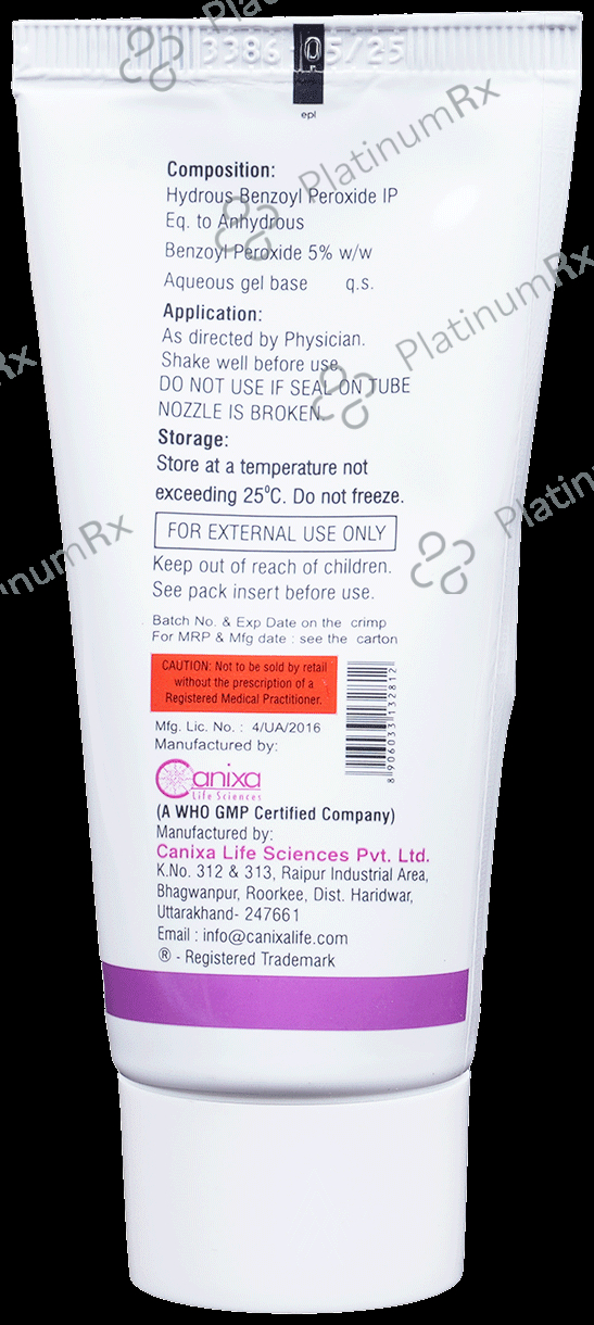 Benzonix 5% Gel Wash 50gm