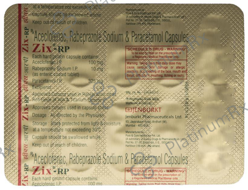 Zix RP Capsule 10s